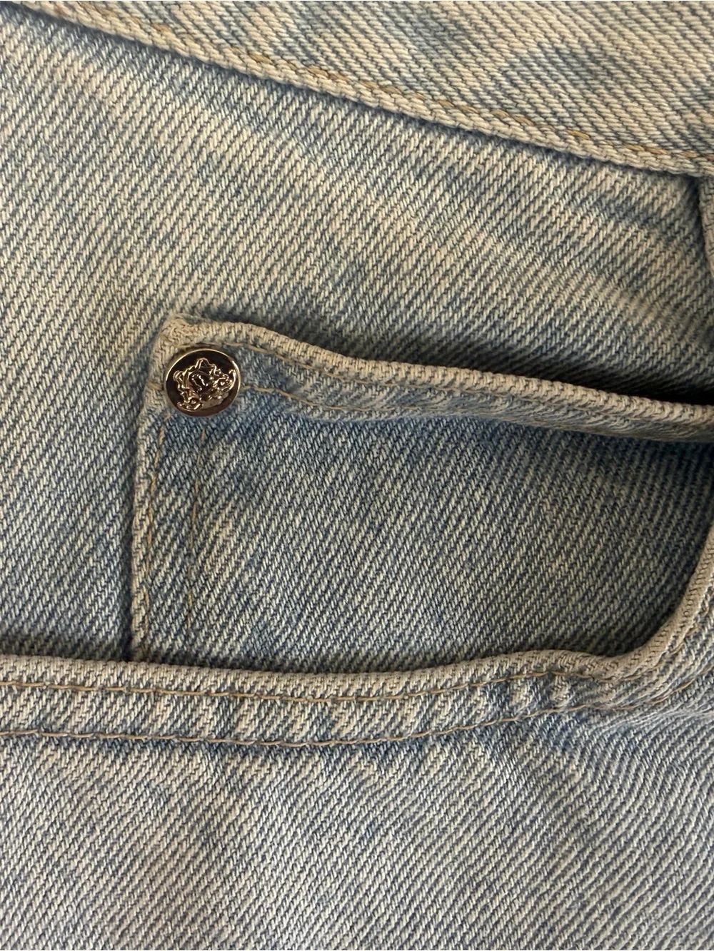 Versace denim shorts